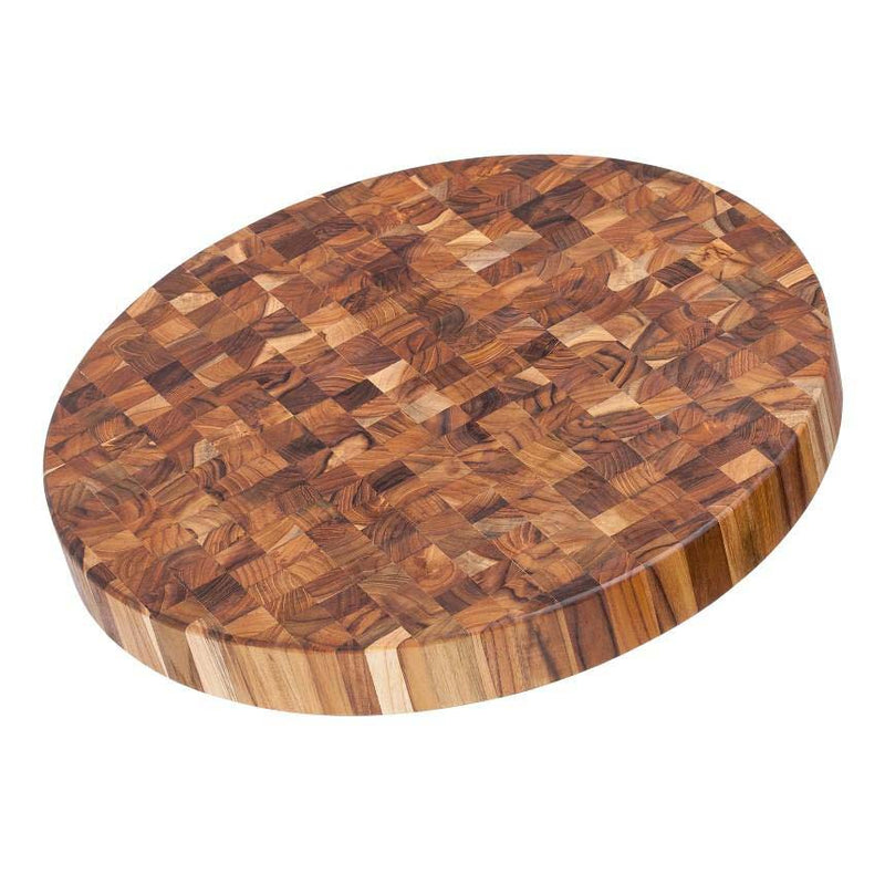 Teakhaus Round Butcher Block Board 45.5x5.1cm