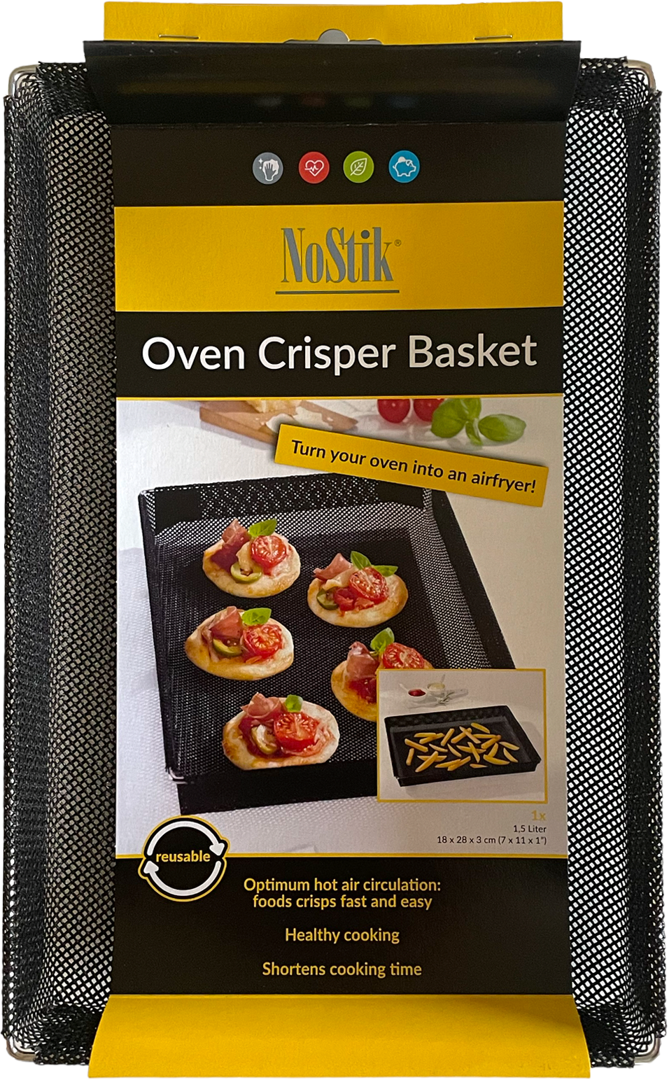 NoStik Crisper Basket - Regular