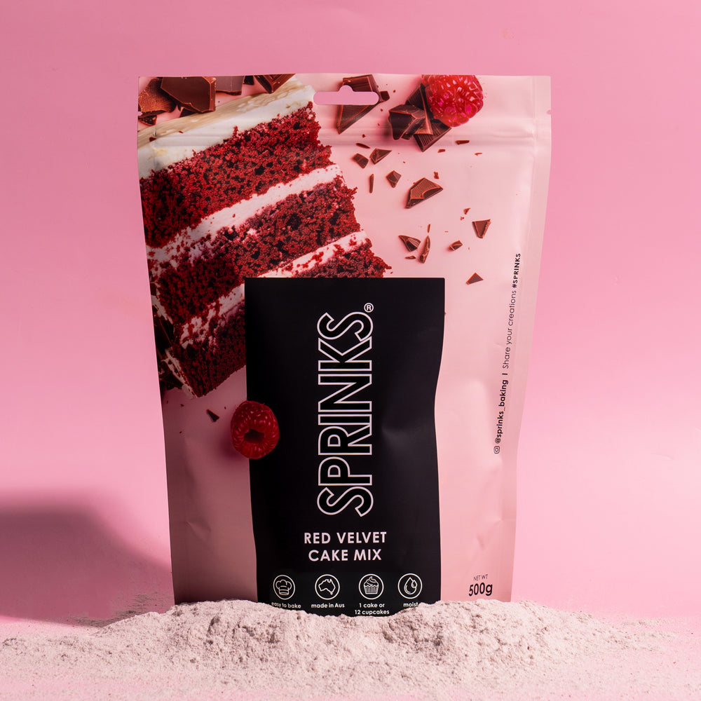 Sprinks Baking Essentials Red Velvet Cake Mix 500g
