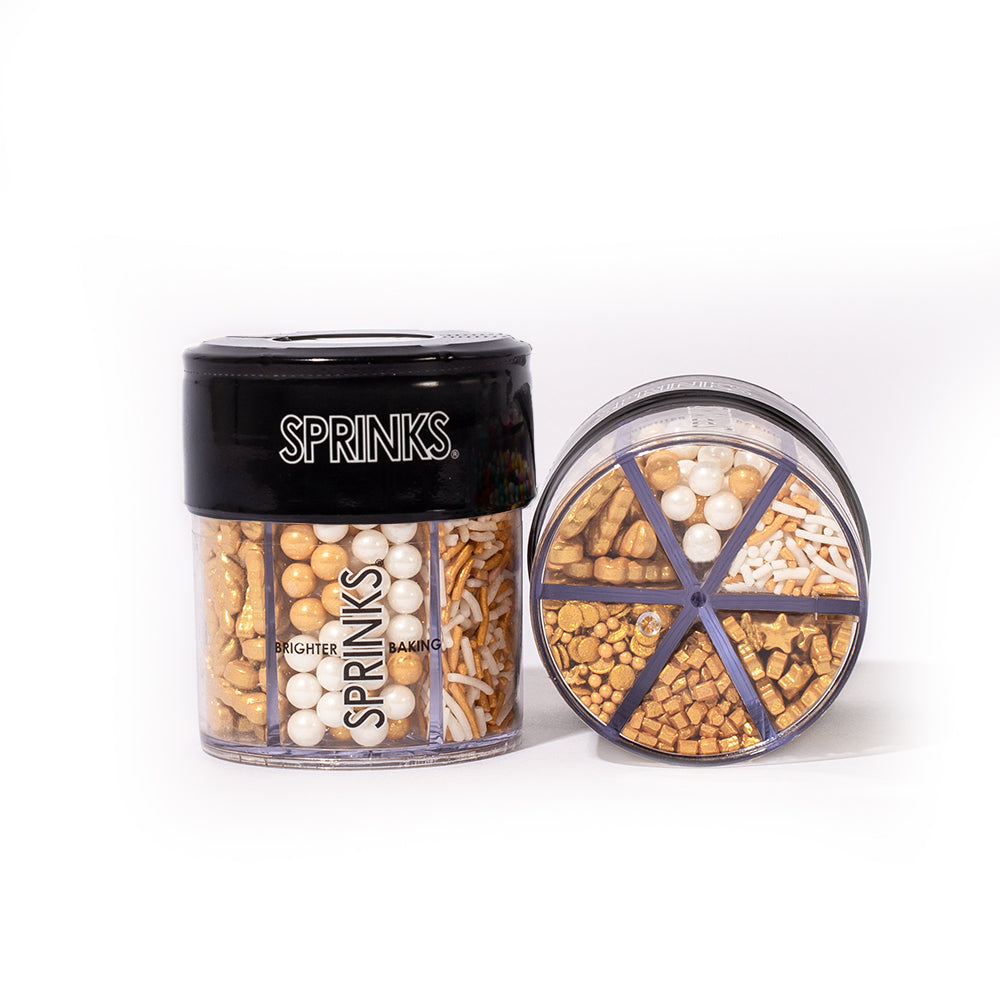 Sprinks Gold Dreams 6 Cell Sprinkles 85g