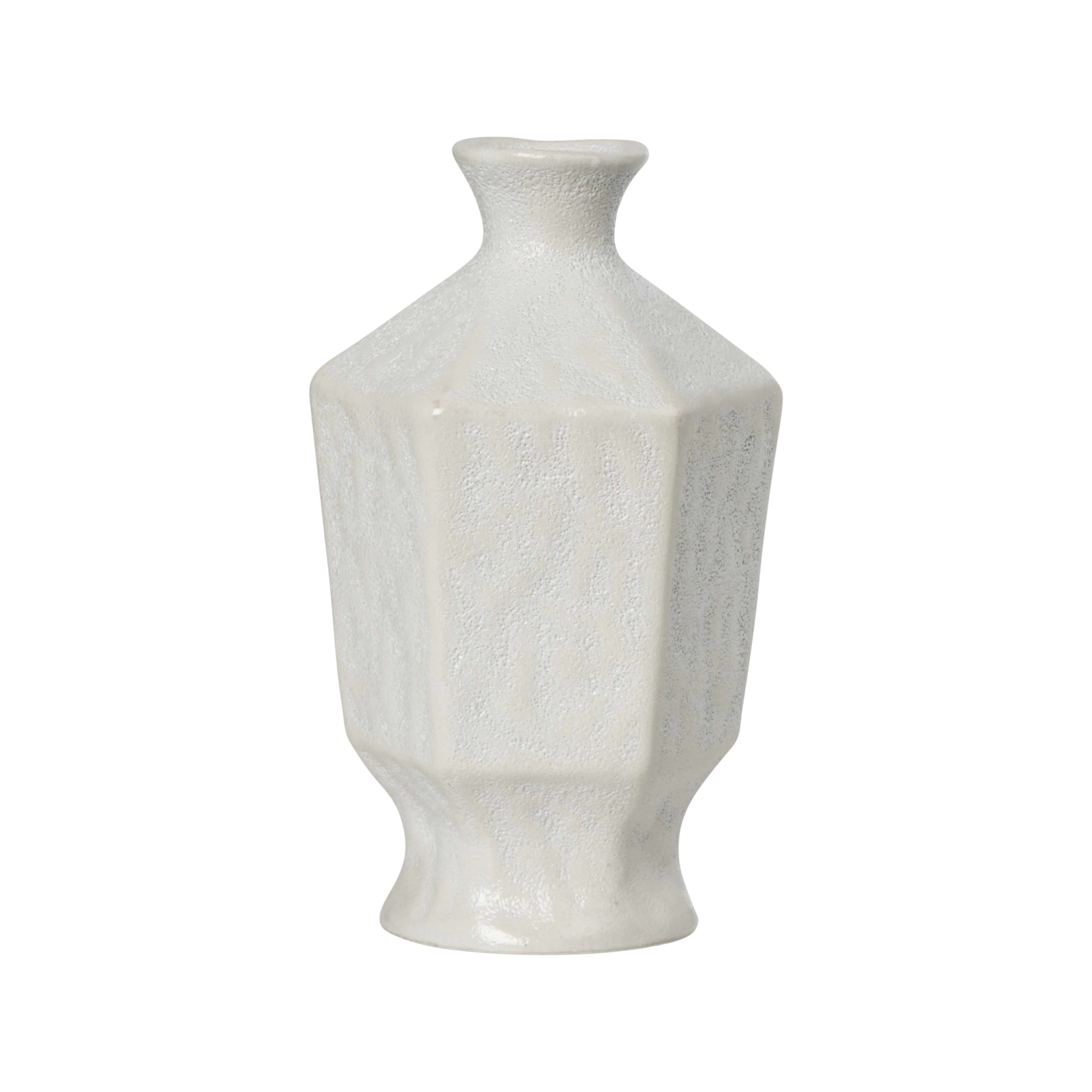Amalfi Lido Vase White Pebble