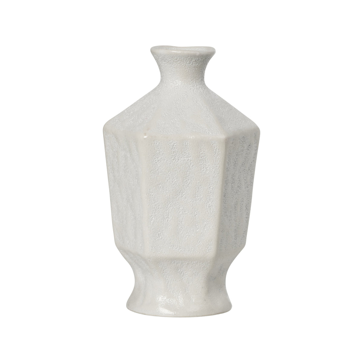 Amalfi Lido Vase White Pebble