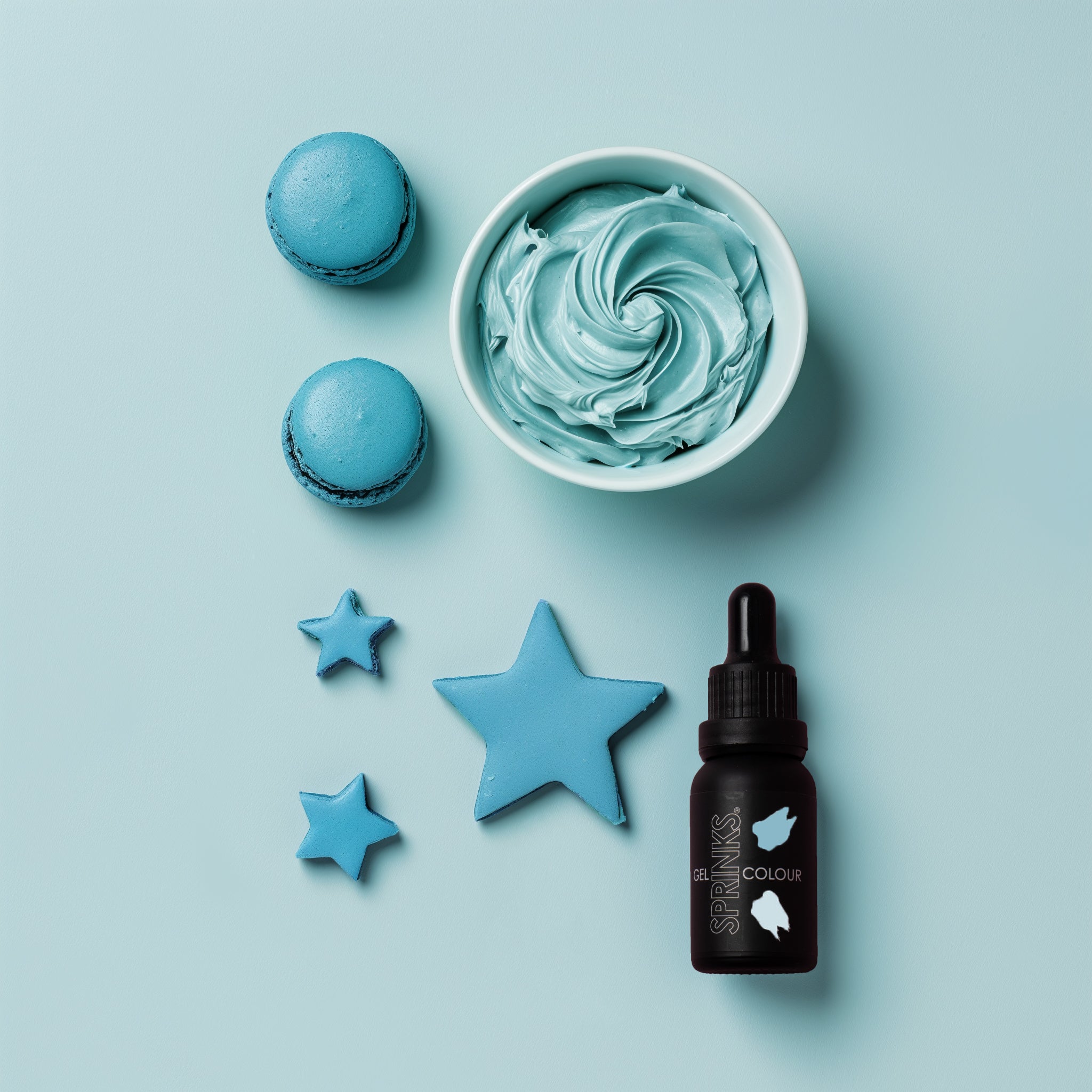 Sprinks Duck Egg Blue Gel Colour 15ml