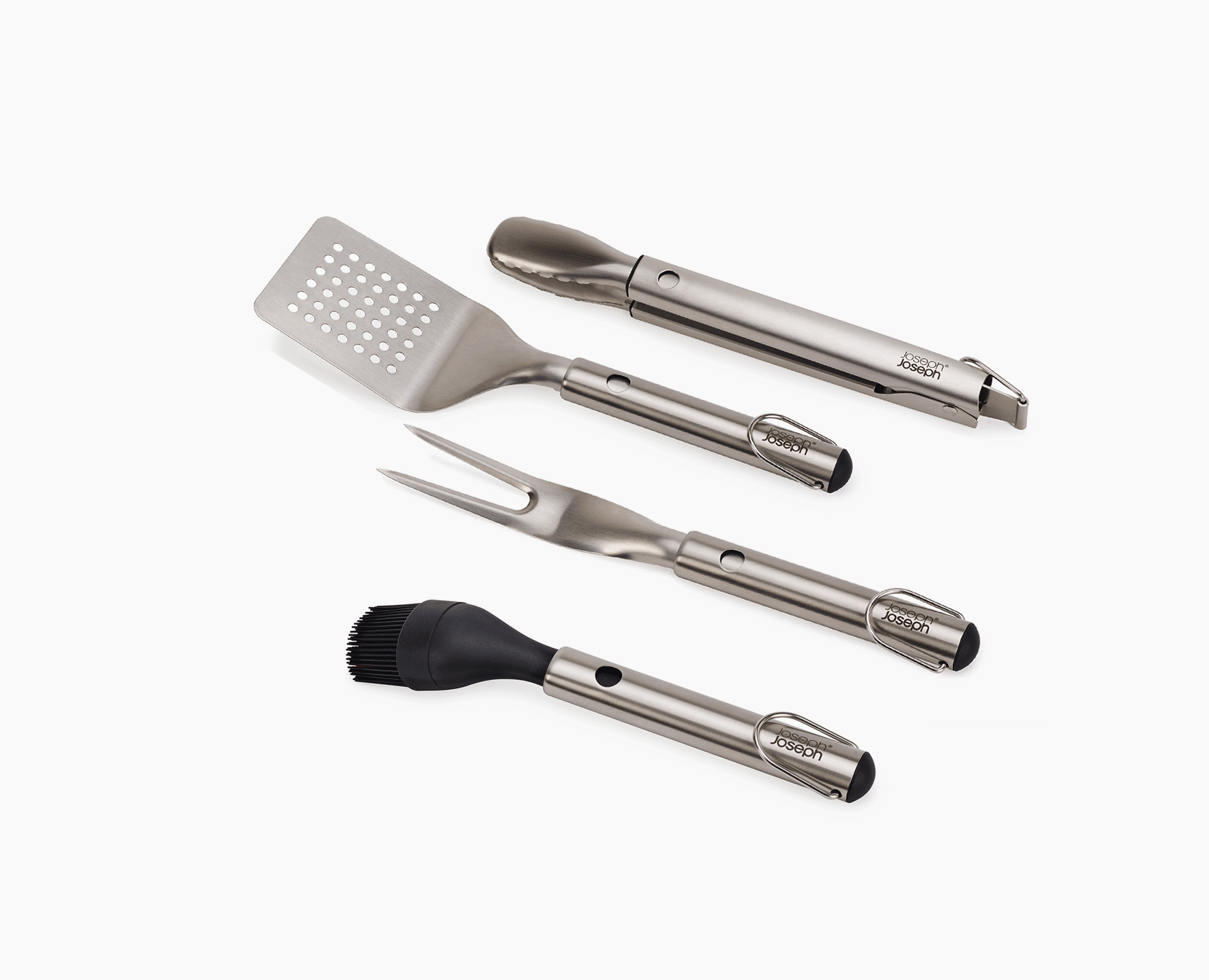 Joseph Joseph Grillout & #3;4-Piece Bbq Utensil Set & #3;With  Storage Case
