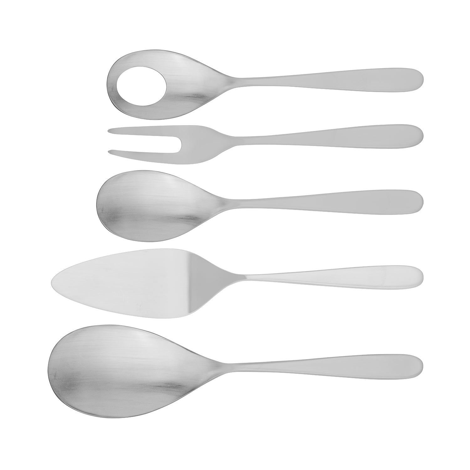 Tablekraft Alaska Satin Serving Set 5pc