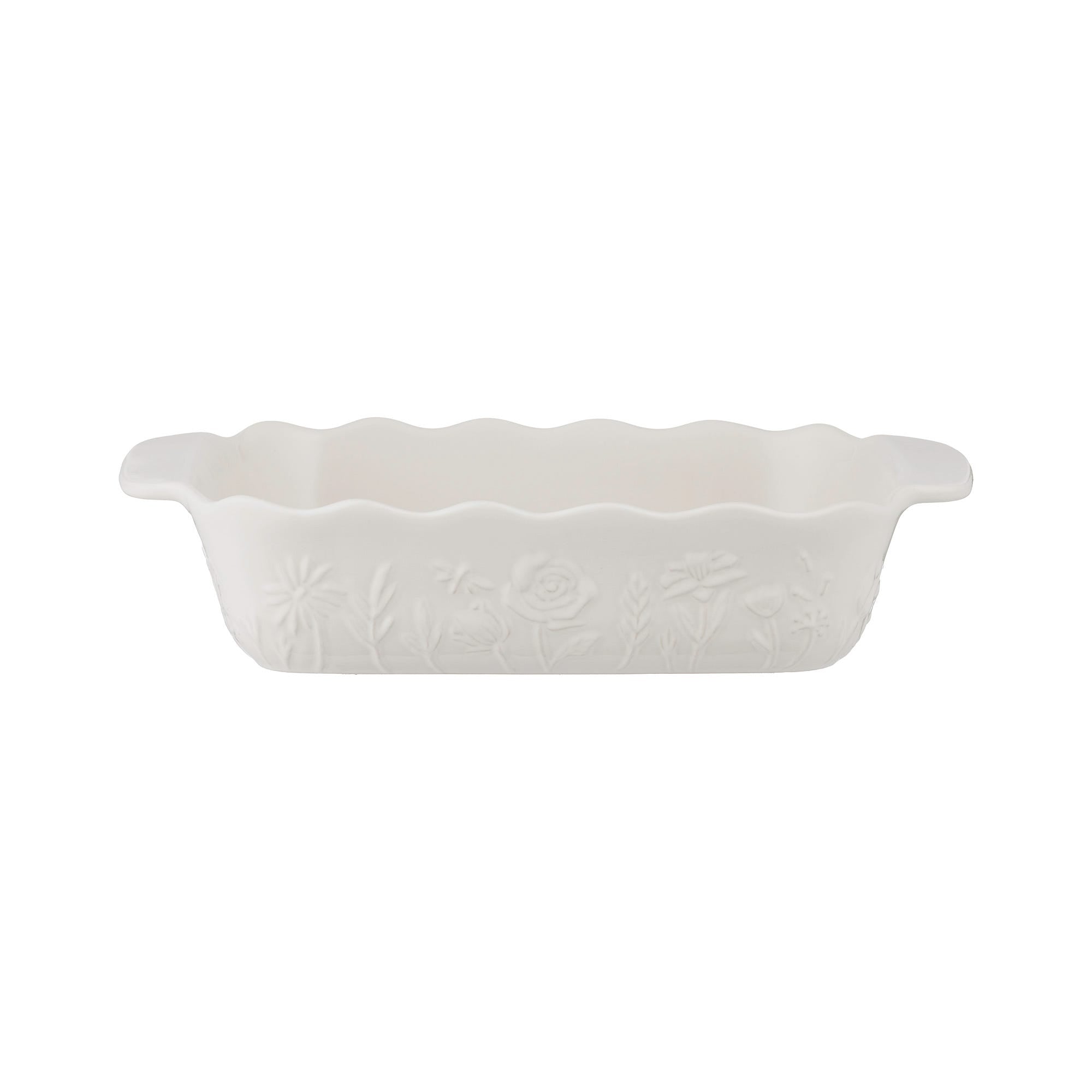 Mason Cash In The Meadow Medium Rectangle Baker Cream 22.5 x 18cm 1.7L