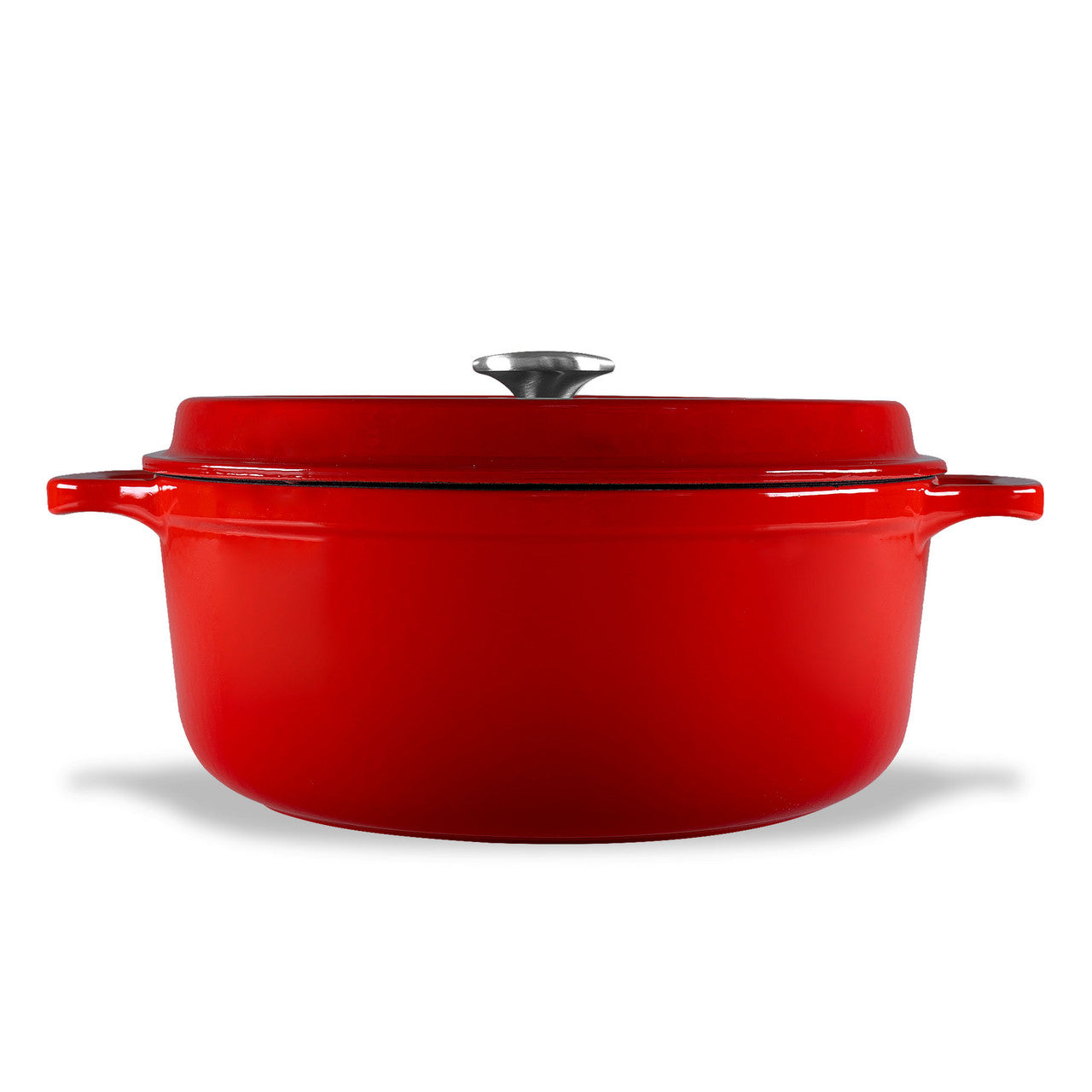 Chasseur Gourmet Round French Oven 26cm/5L - Crimson