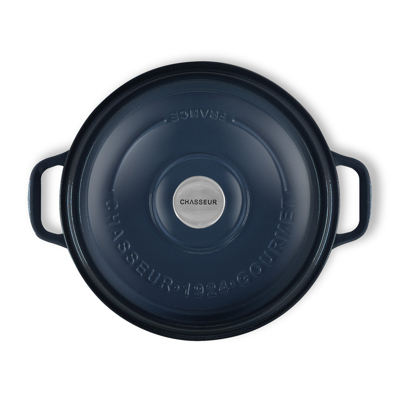 Chasseur Gourmet Round French Oven 26cm/5L - Midnight