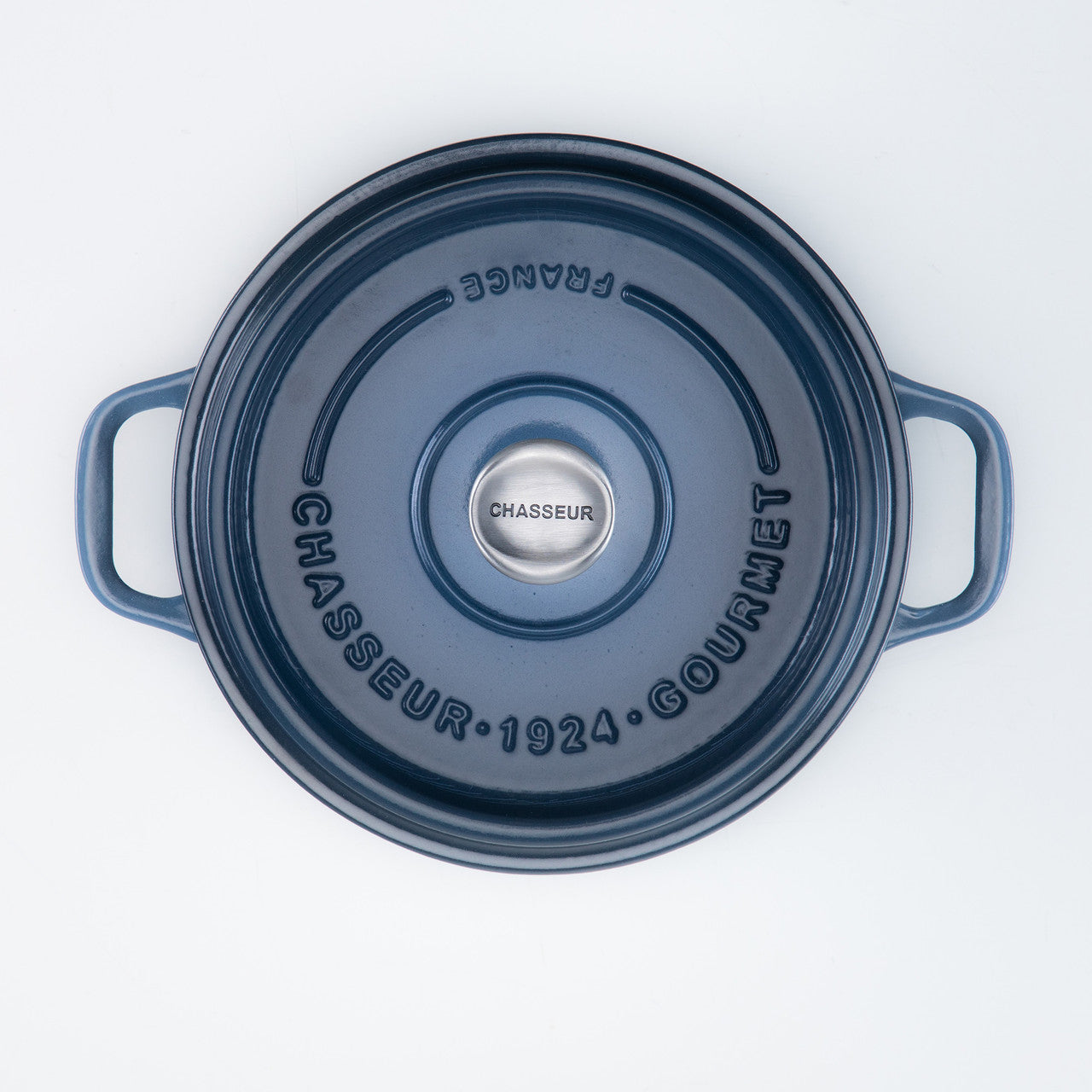 Chasseur Gourmet Round French Oven 28cm/6.1L - Midnight