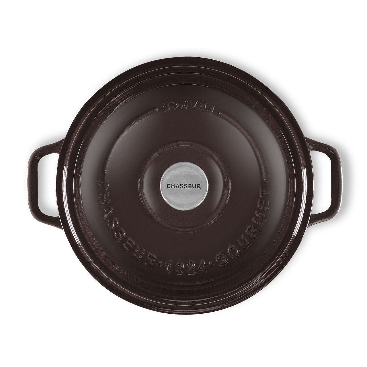 Chasseur Round French Oven 26cm/5L - Storm - Grey - Storm Grey