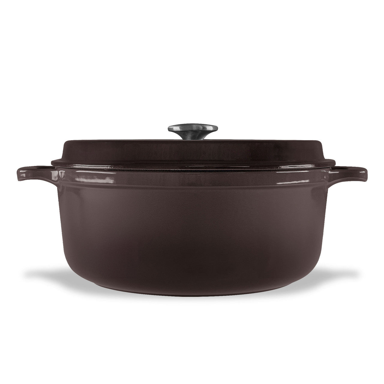 Chasseur Round French Oven 26cm/5L - Storm - Grey - Storm Grey
