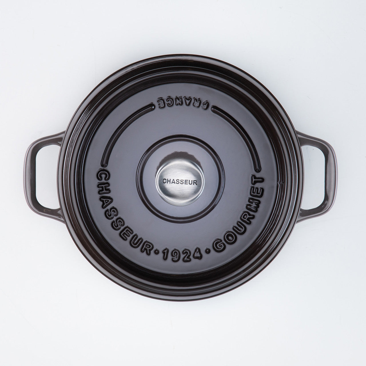 Chasseur Round French Oven 28cm/6.1L - Storm - Grey - Storm Grey