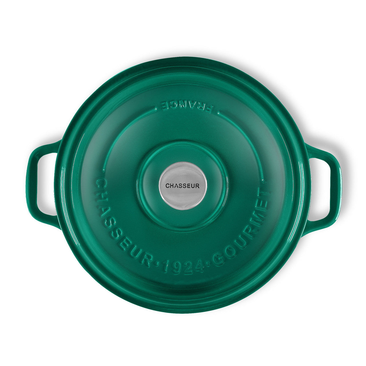 Chasseur Gourmet Round French Oven 26cm/5L - Jade