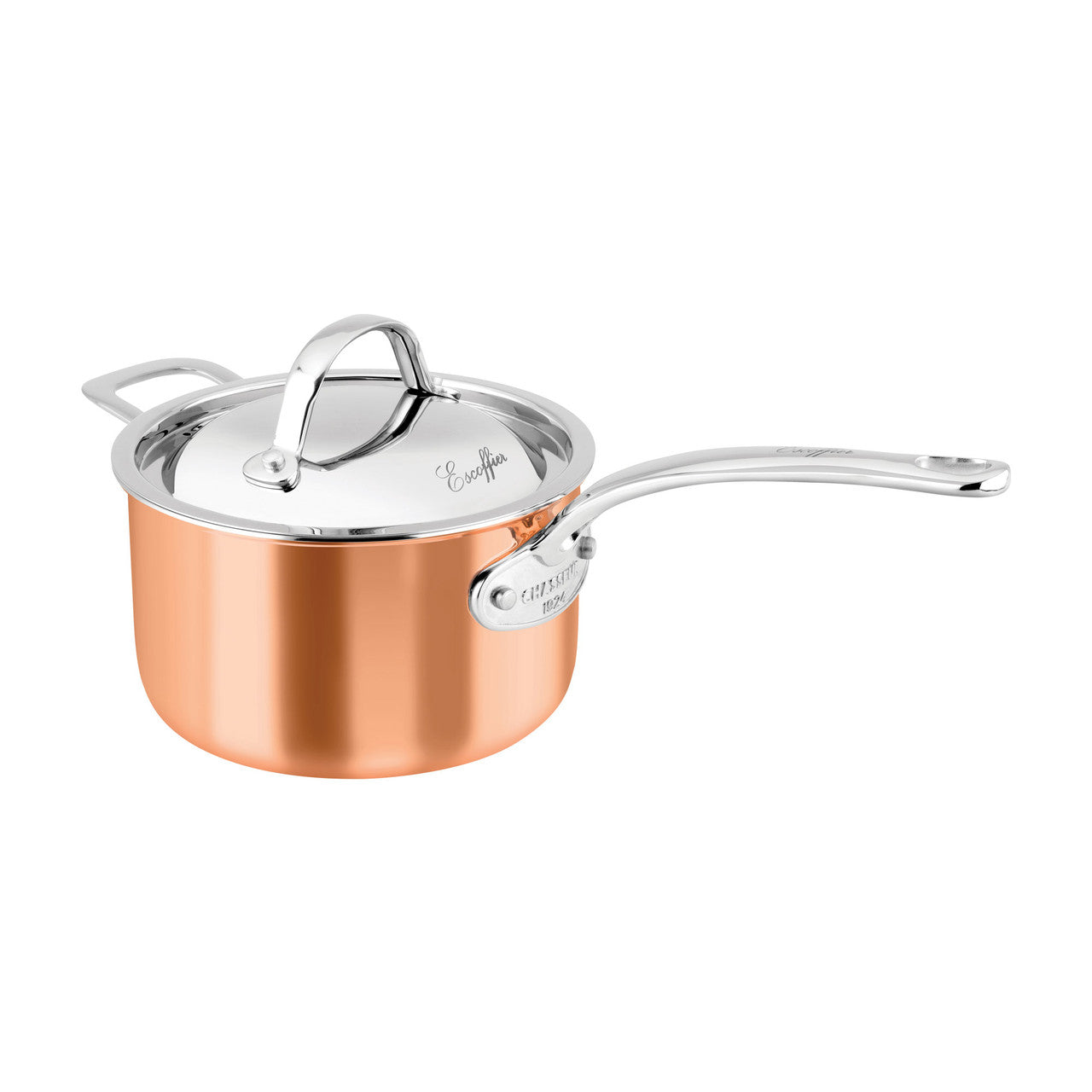 Chasseur Escoffier Induction Saucepan with Hollow Handle 20cm/3L