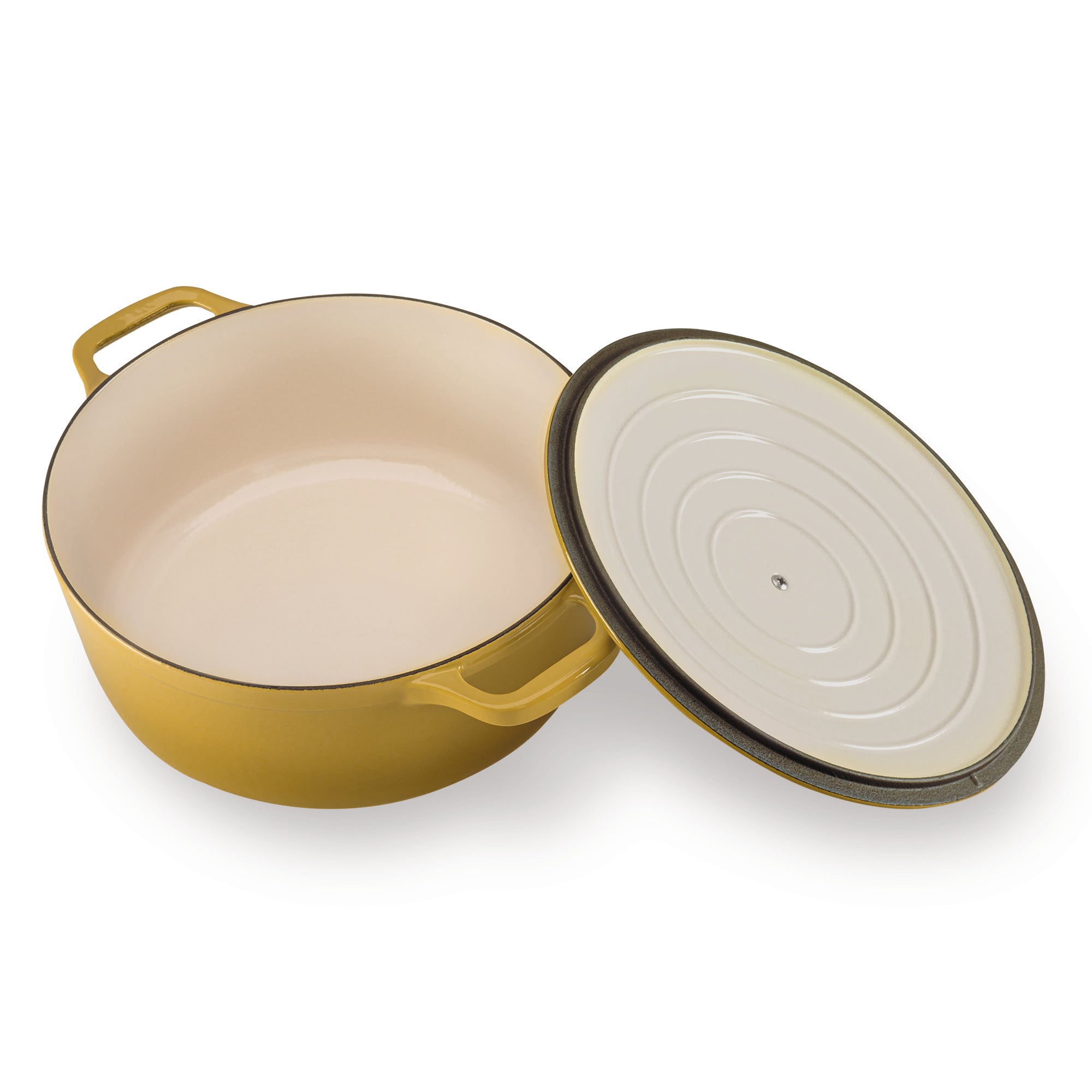 Chasseur Round French Oven 28cm - Mustard