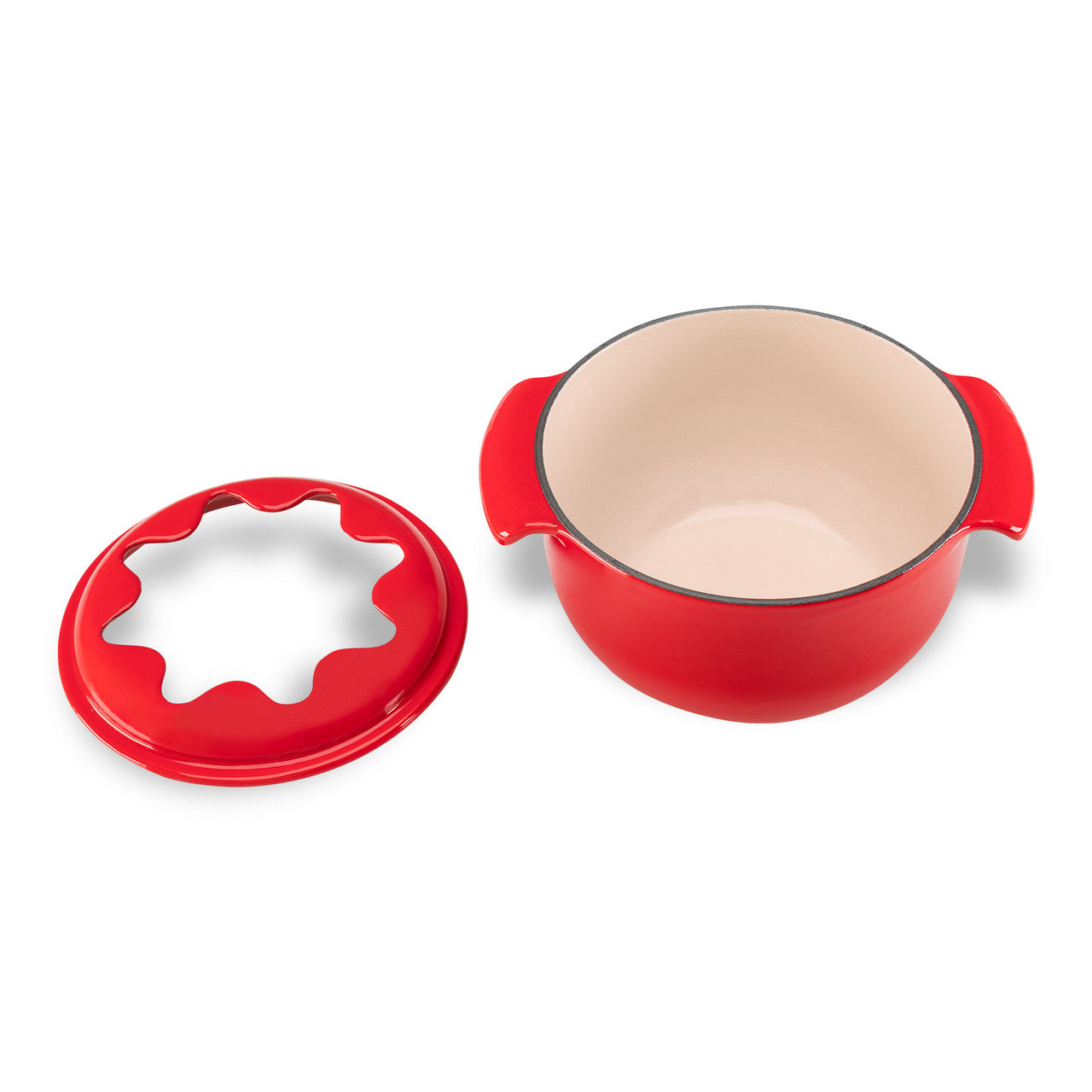 Chasseur Fondue Set 21cm - Federation Red