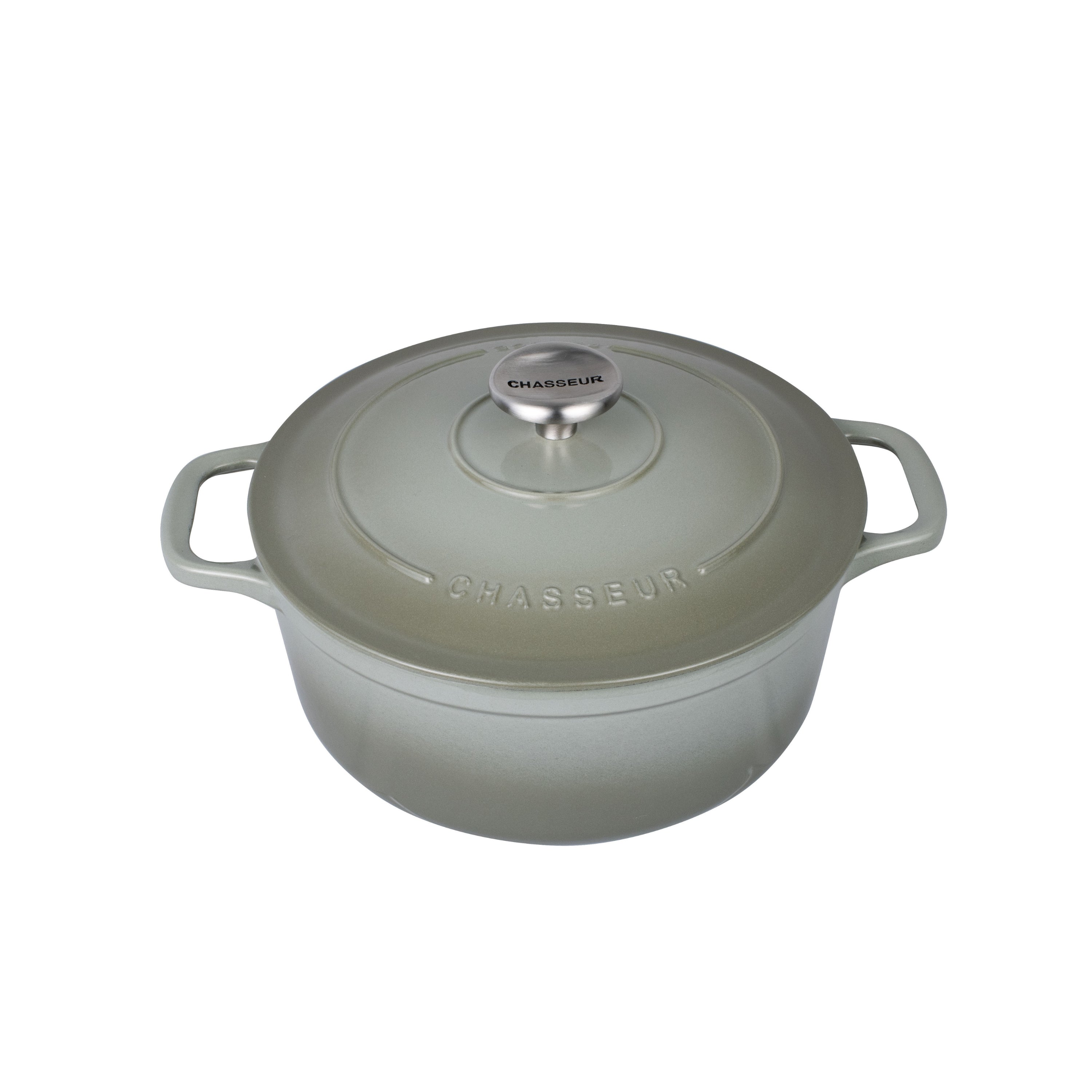 Chasseur Round French Oven 26cm - Eucalyptus
