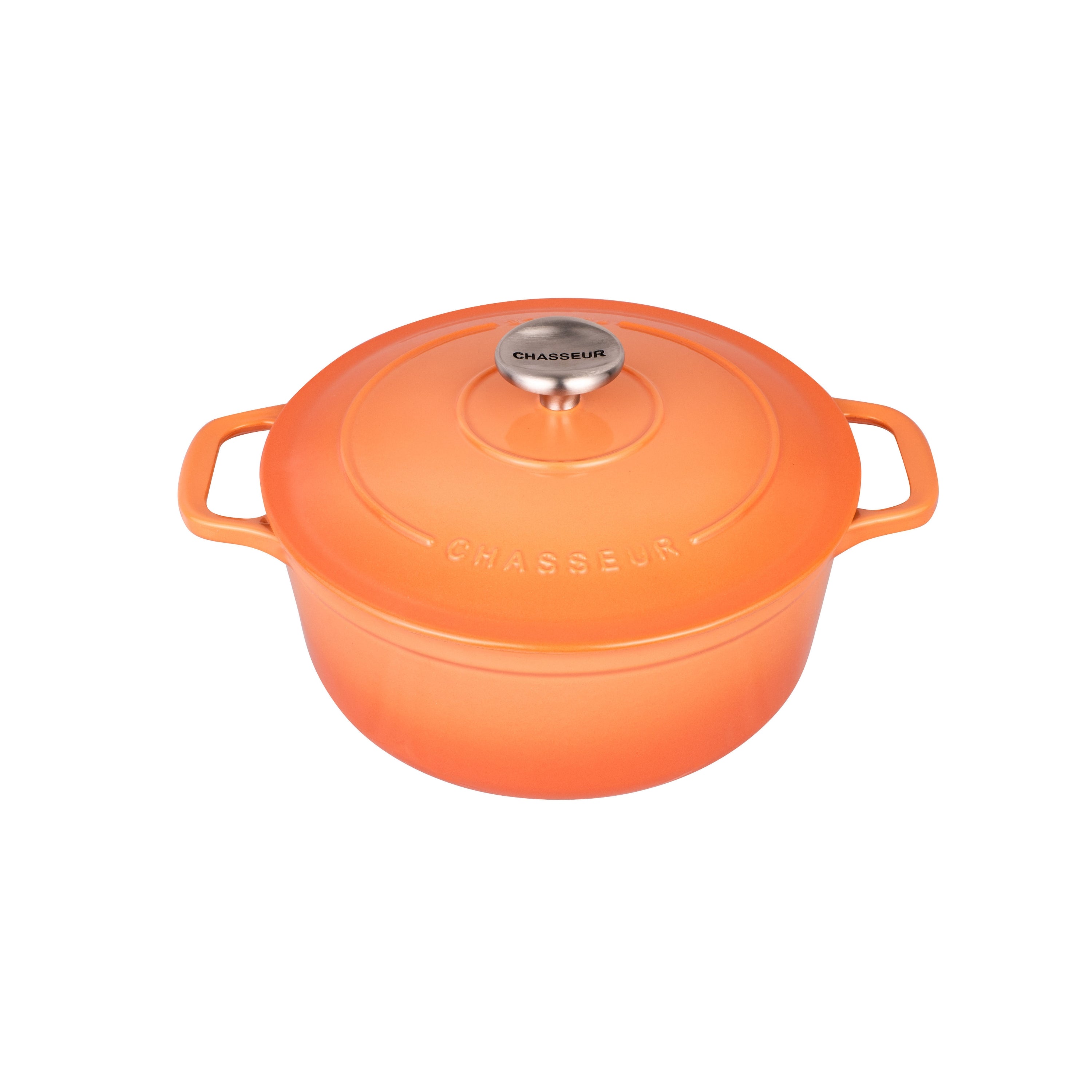 Chasseur Round French Oven 26cm/5L - Salmon