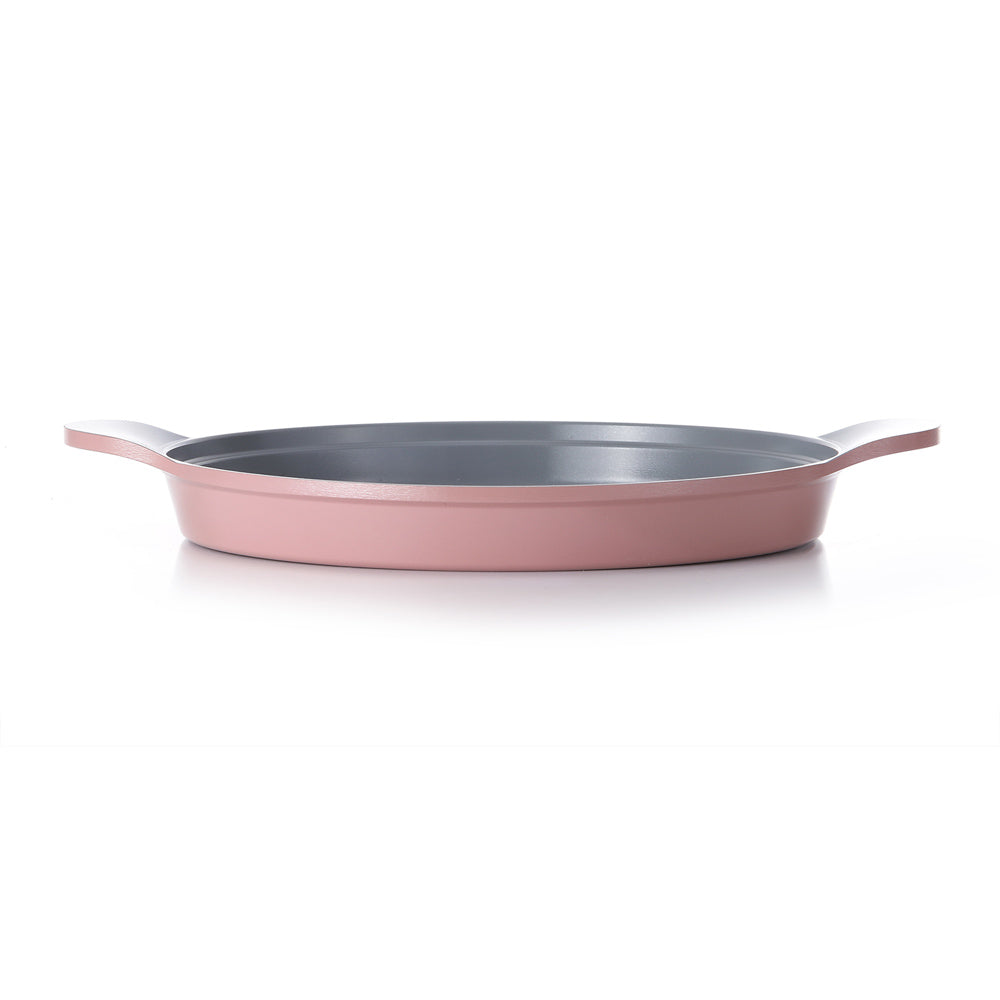 Neoflam Retro 26cm Round grill Pan Induction Pink Demer