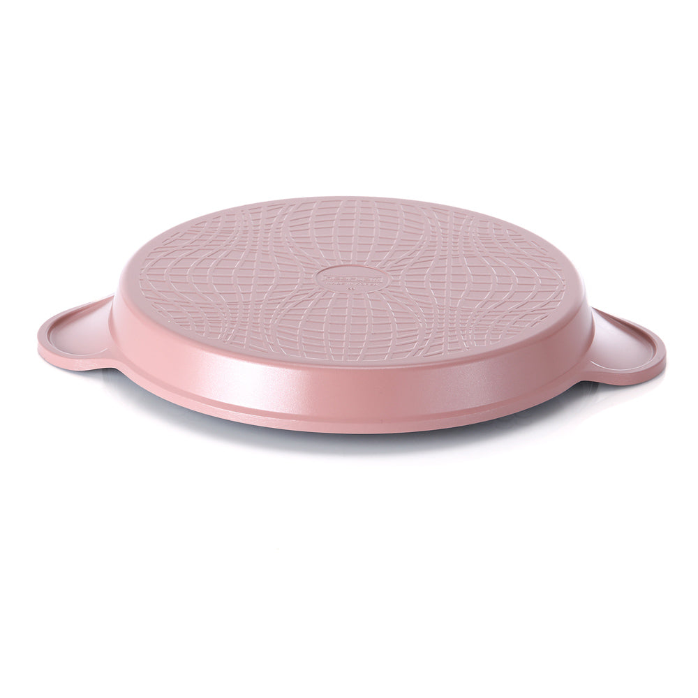 Neoflam Retro 26cm Round grill Pan Induction Pink Demer