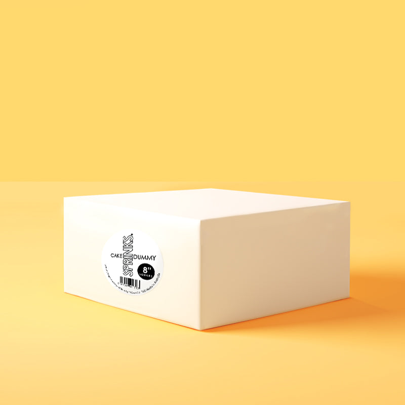 Sprinks Cake Dummy Square 8 x 4in High
