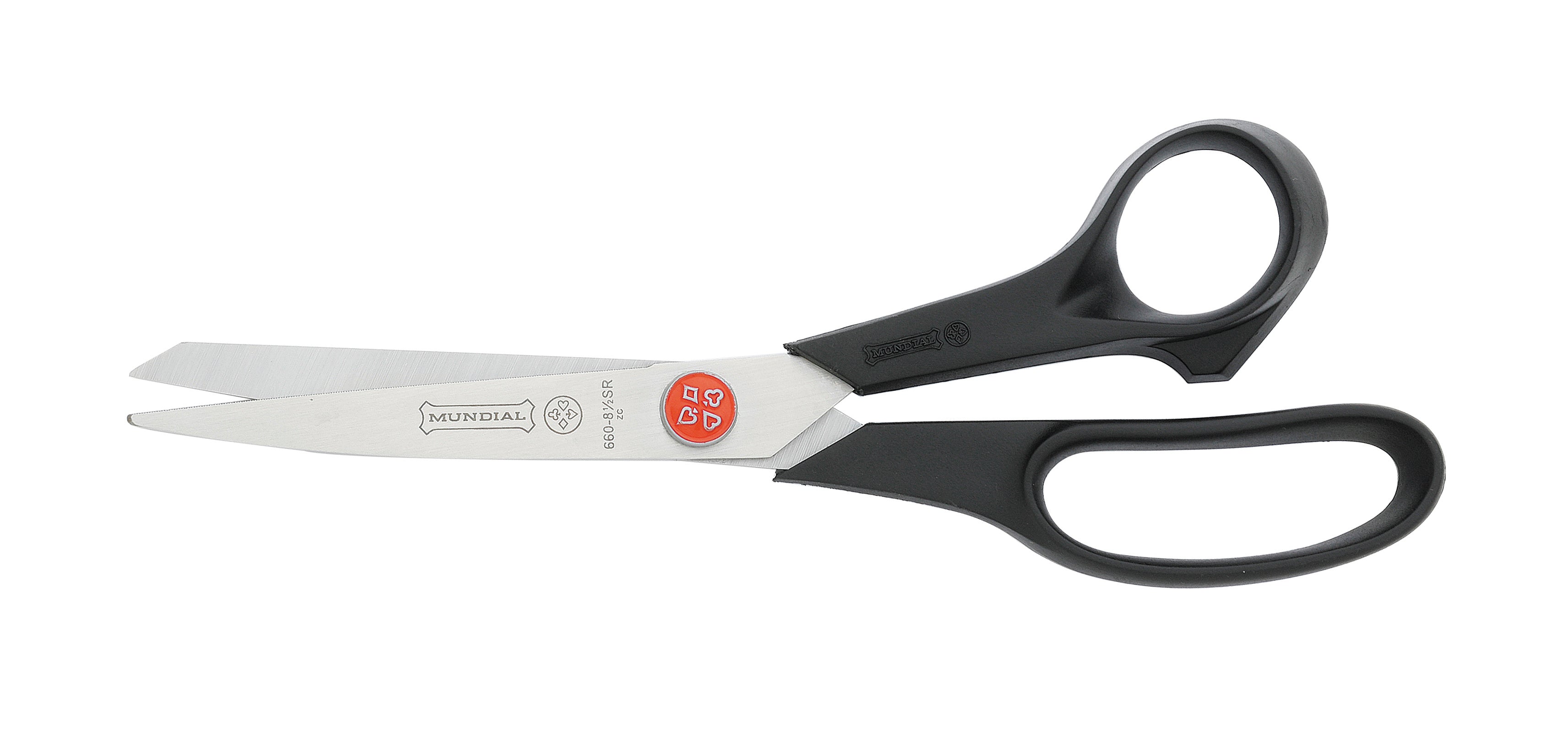 Mundial Red Point Dressmaking Scissor Serra Sharp - 21cm