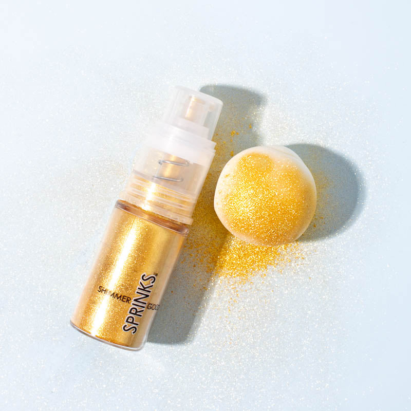 Sprinks Pump Shimmer Gold