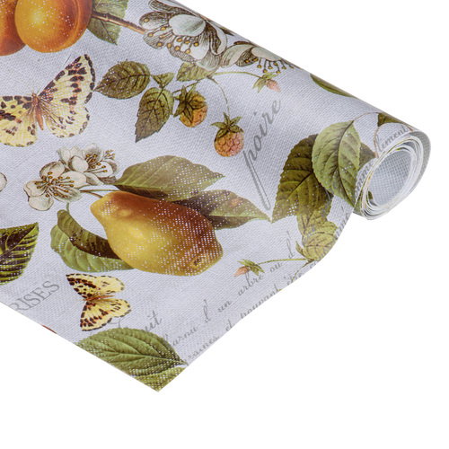 Ladelle Classic Fruit 149cmx25m Printed Tabletones