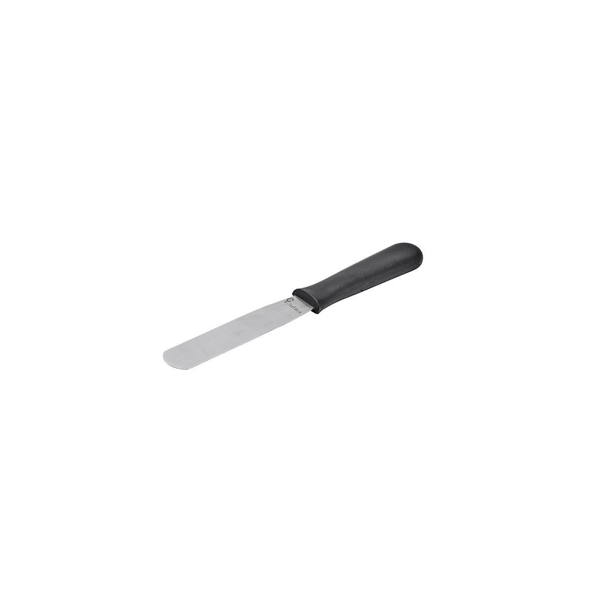Chef Inox Spatula & Palette Knife Black Handle 140x30mm