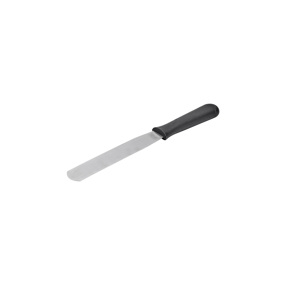 Chef Inox Spatula & Palette Knife Black Handle 180x30mm