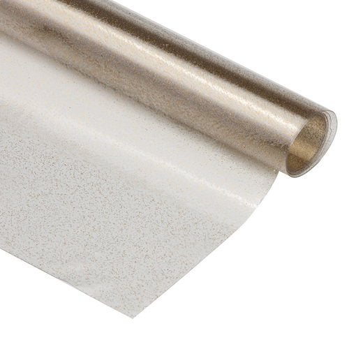 Ladelle Glitter Multi 137cmx30m Clear Printed Tabletones