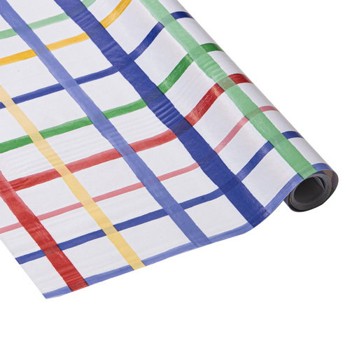 Ladelle Party Check 149cmx25m Printed Tabletones