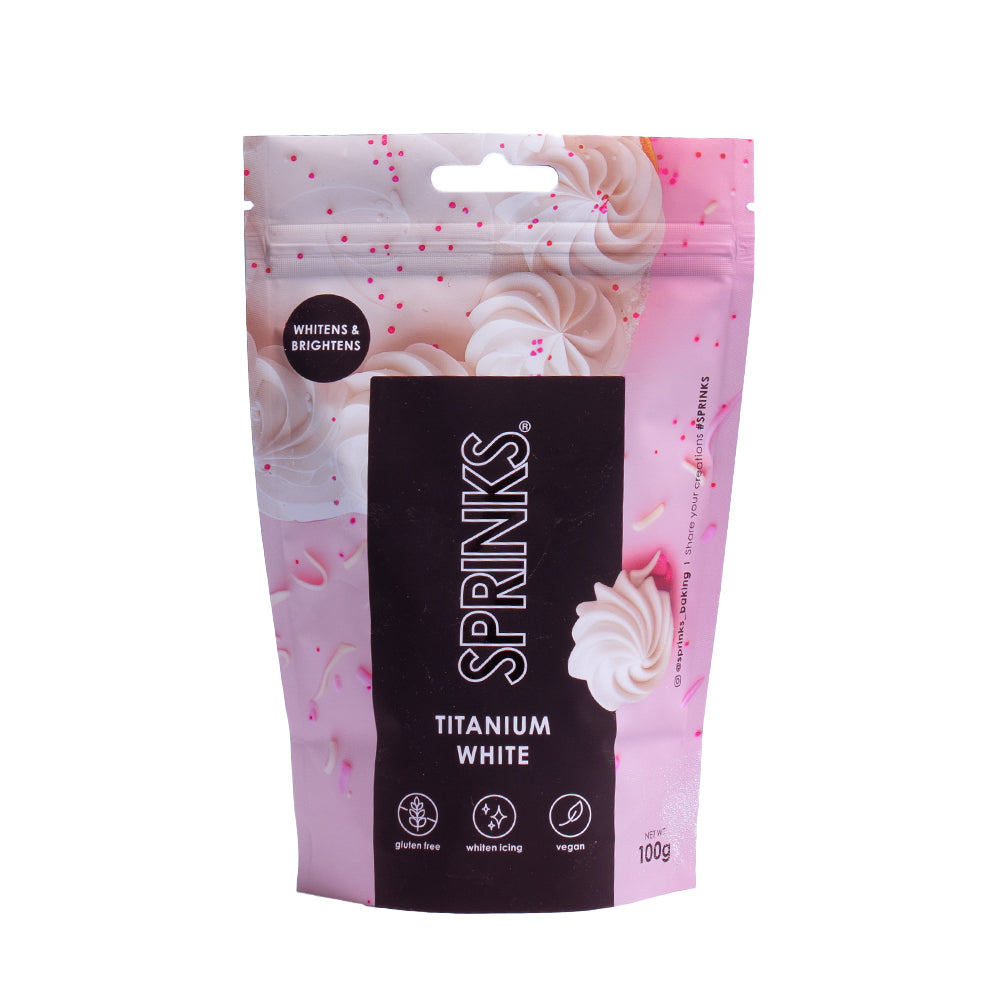 Sprinks Baking Essentials Titanium White 100g