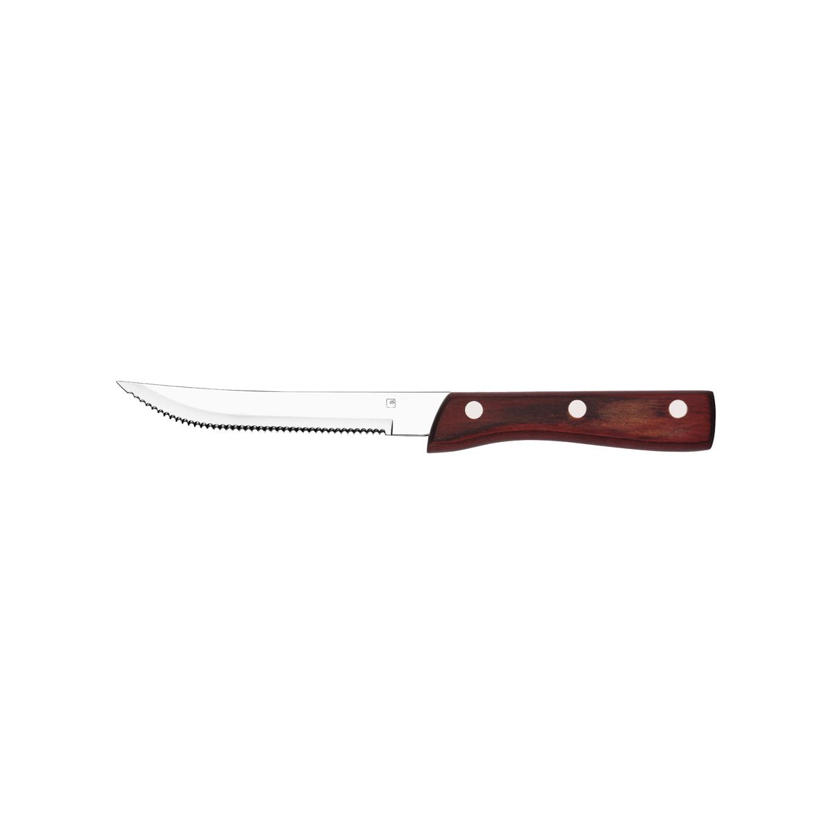 Tablekraft Steak Knives Jumbo Pakkawood Handle Pointed Tip