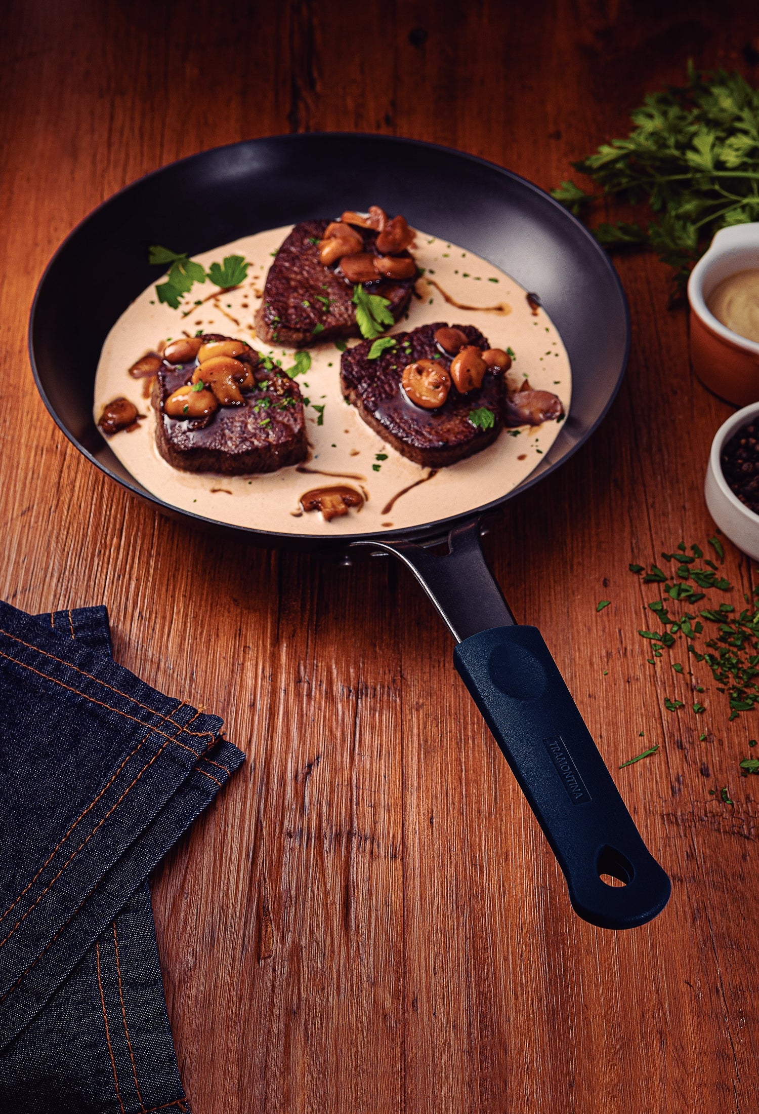 Tramontina Professional Iron Frying Pan - 24 cm - 1.3 L