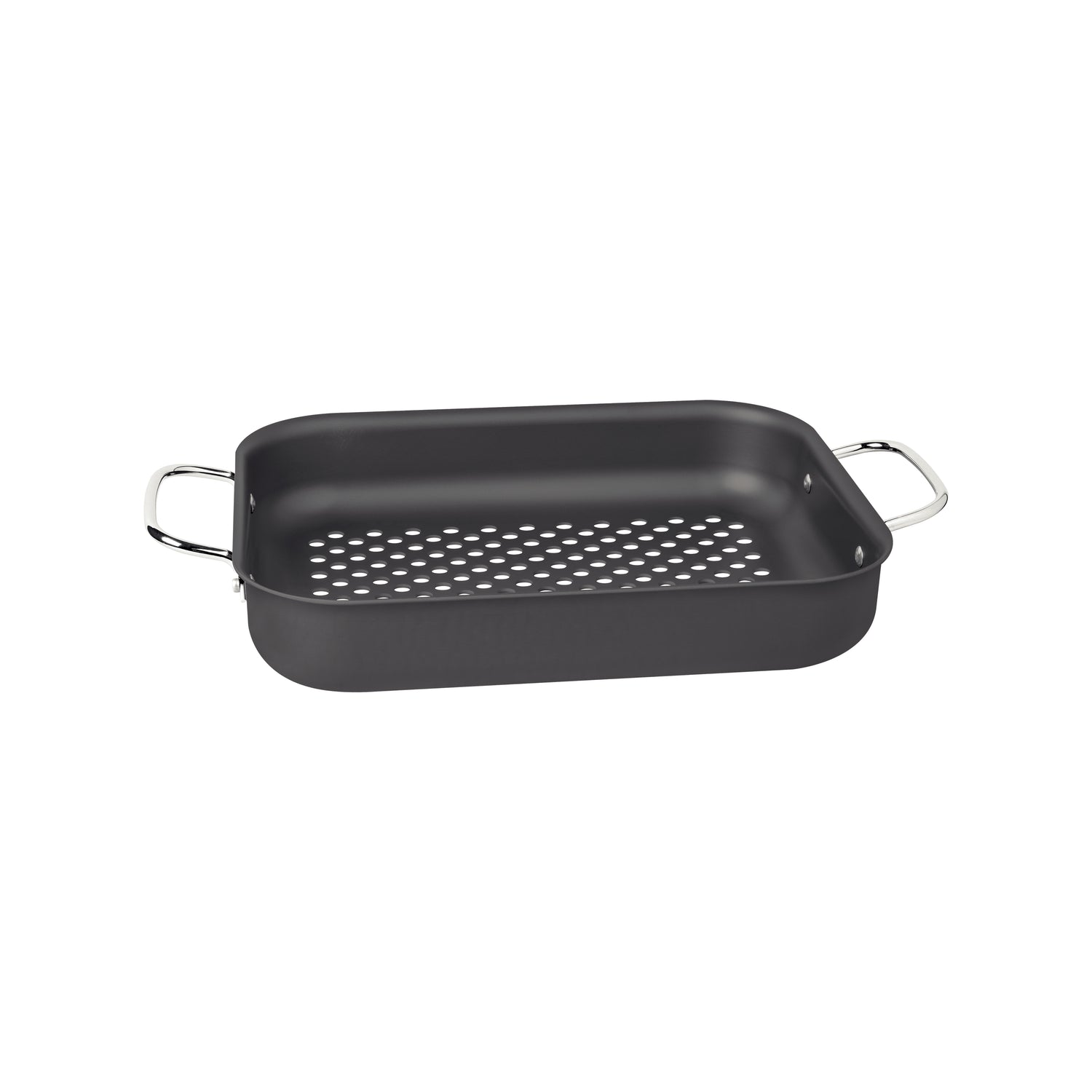Tramontina Churrasco Rectangular Anodized-Aluminum Grill - 28 cm