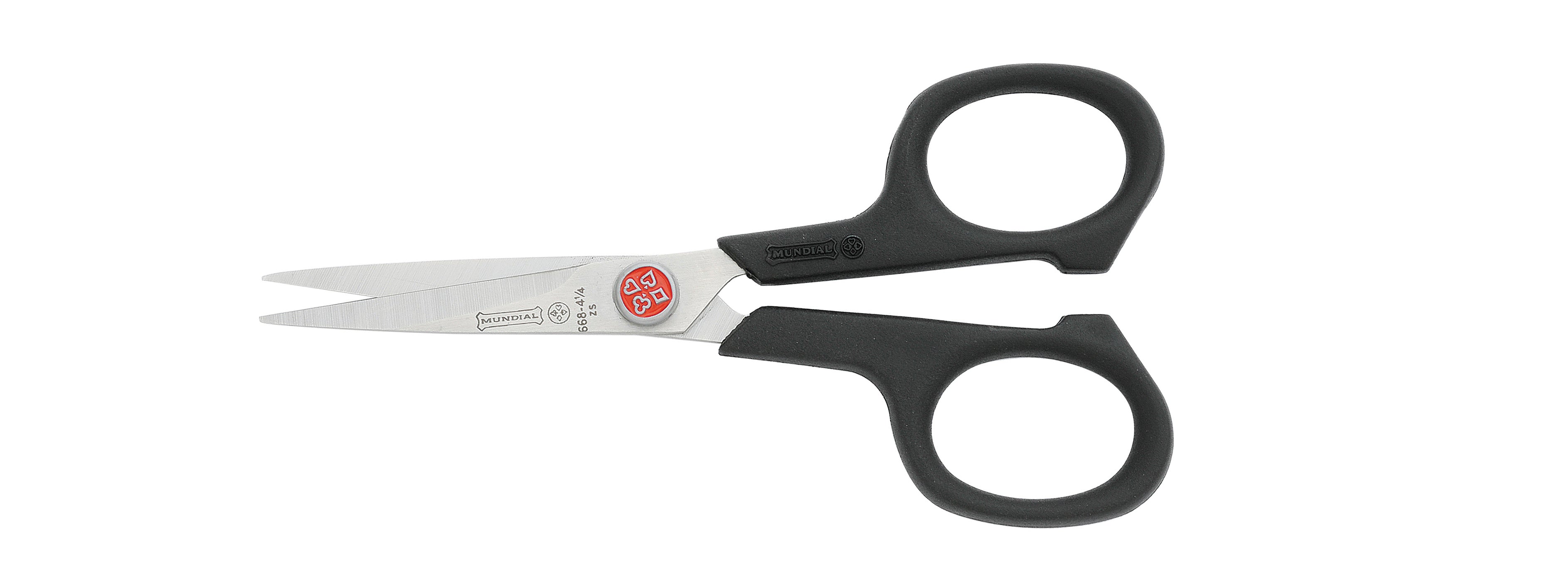 Mundial Red Point Embroidery/Needlepoint Scissor - 11cm