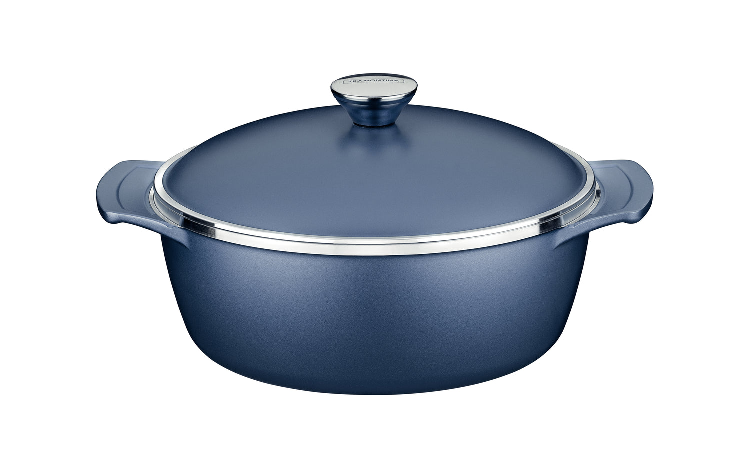 Tramontina Lyon Non-Stick Casserole – 24cm – Elemental Blue