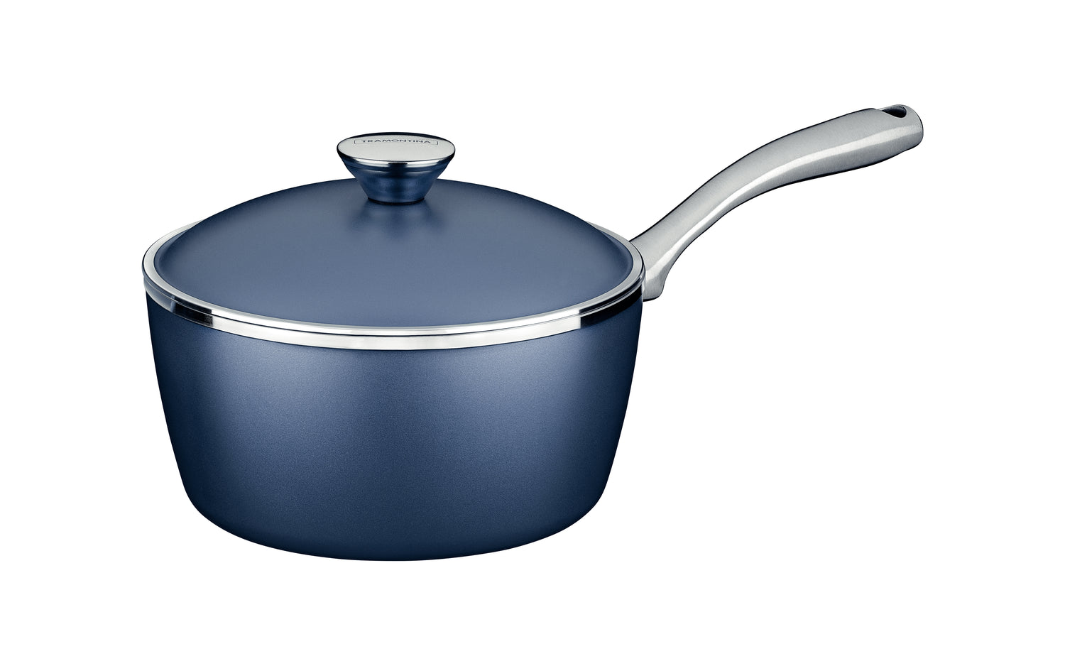 Tramontina Lyon Non-Stick Saucepan – 20cm / 2.8L – Elemental Blue