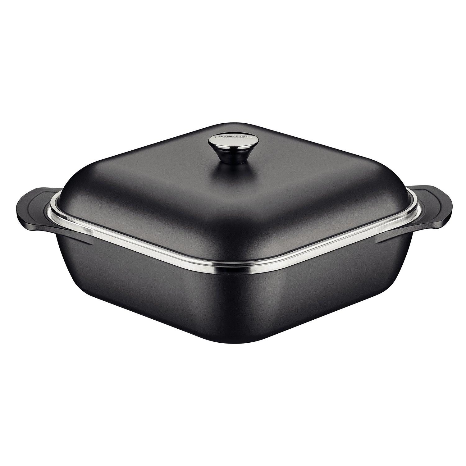 Tramontina Lyon Black Square Pot - 28cm - 5.5L