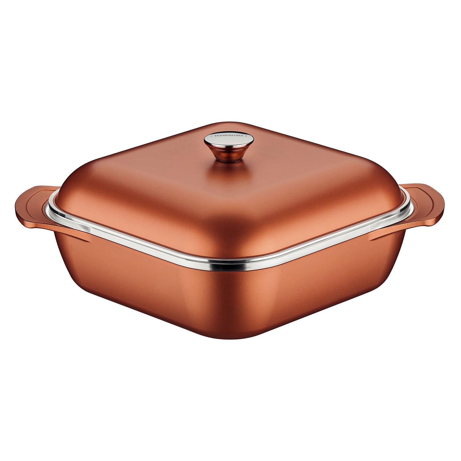 Tramontina Lyon Golden Square Pot - 28cm - 5.5L