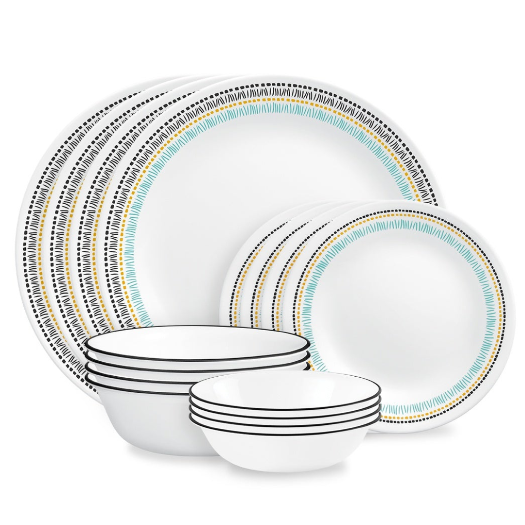 Corelle Paloma 16 Piece Dinner Set