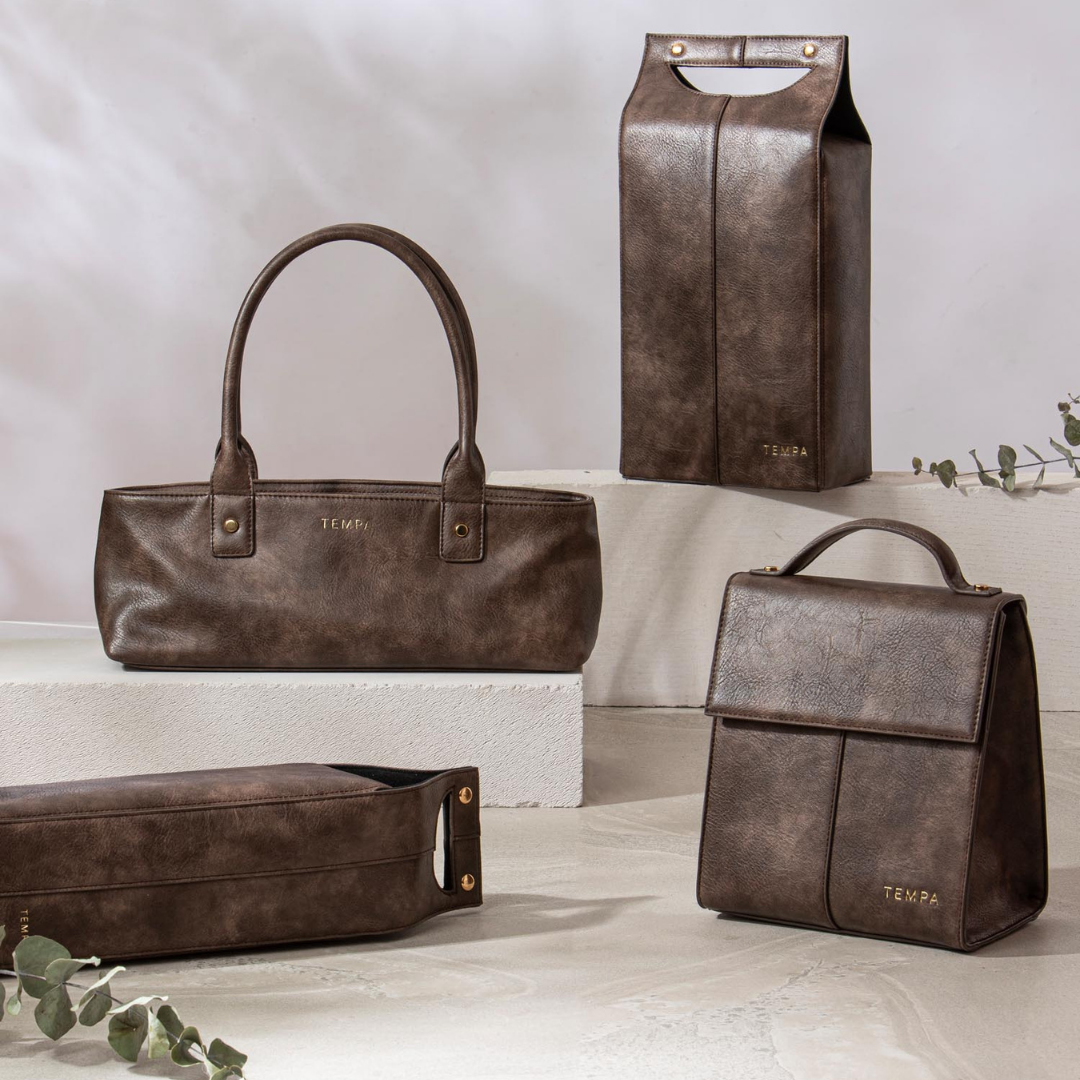 Tempa Harley Chocolate Wine Purse