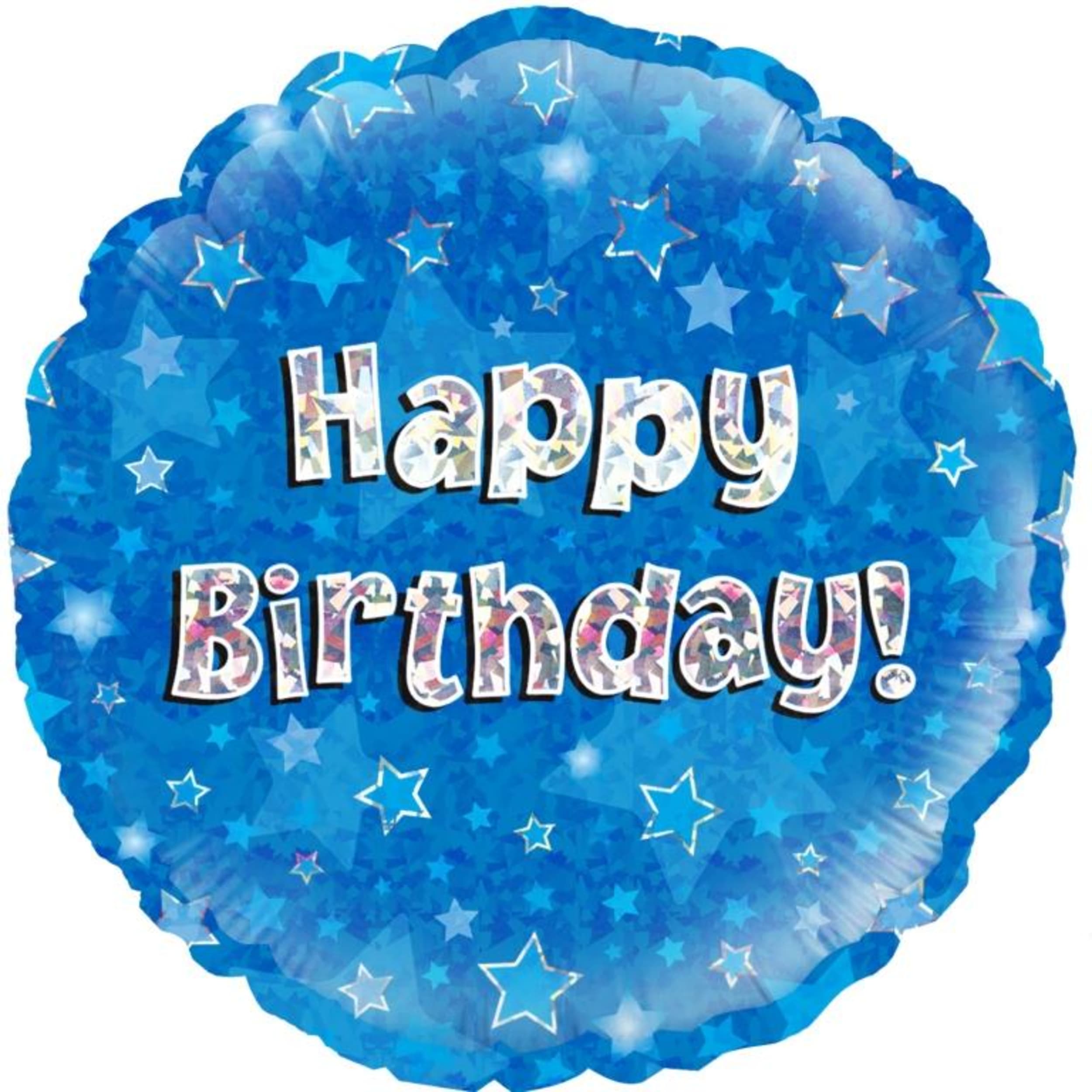 Oaktree Cups 266ml Happy Birthday Blue (8 Pack)