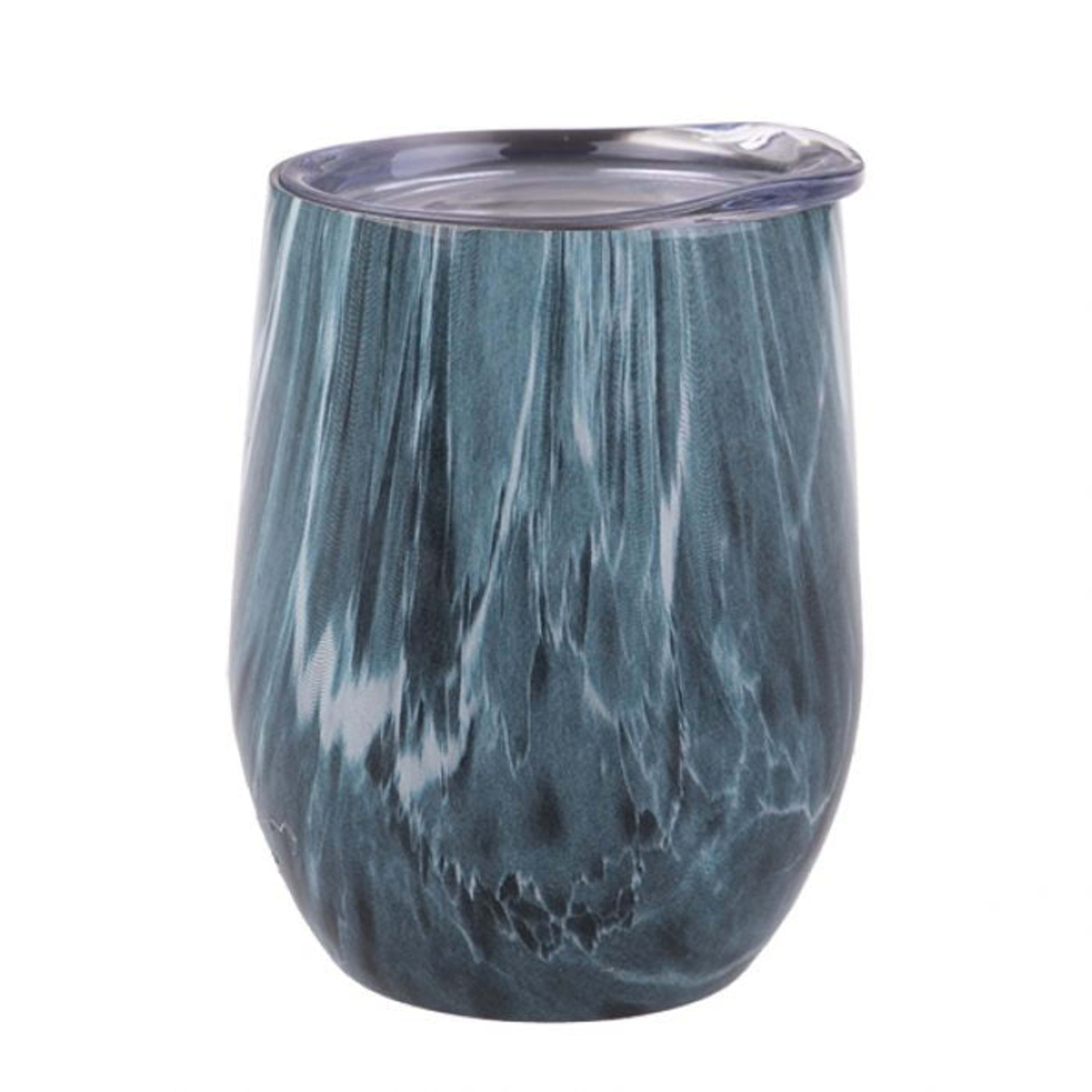 Oasis Double Wall Wine Tumbler 330ml - Alabaster Green