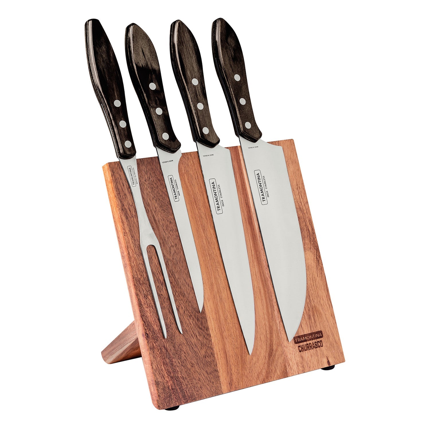 Tramontina Churrasco Barbecue 5-Piece Knife Block Set