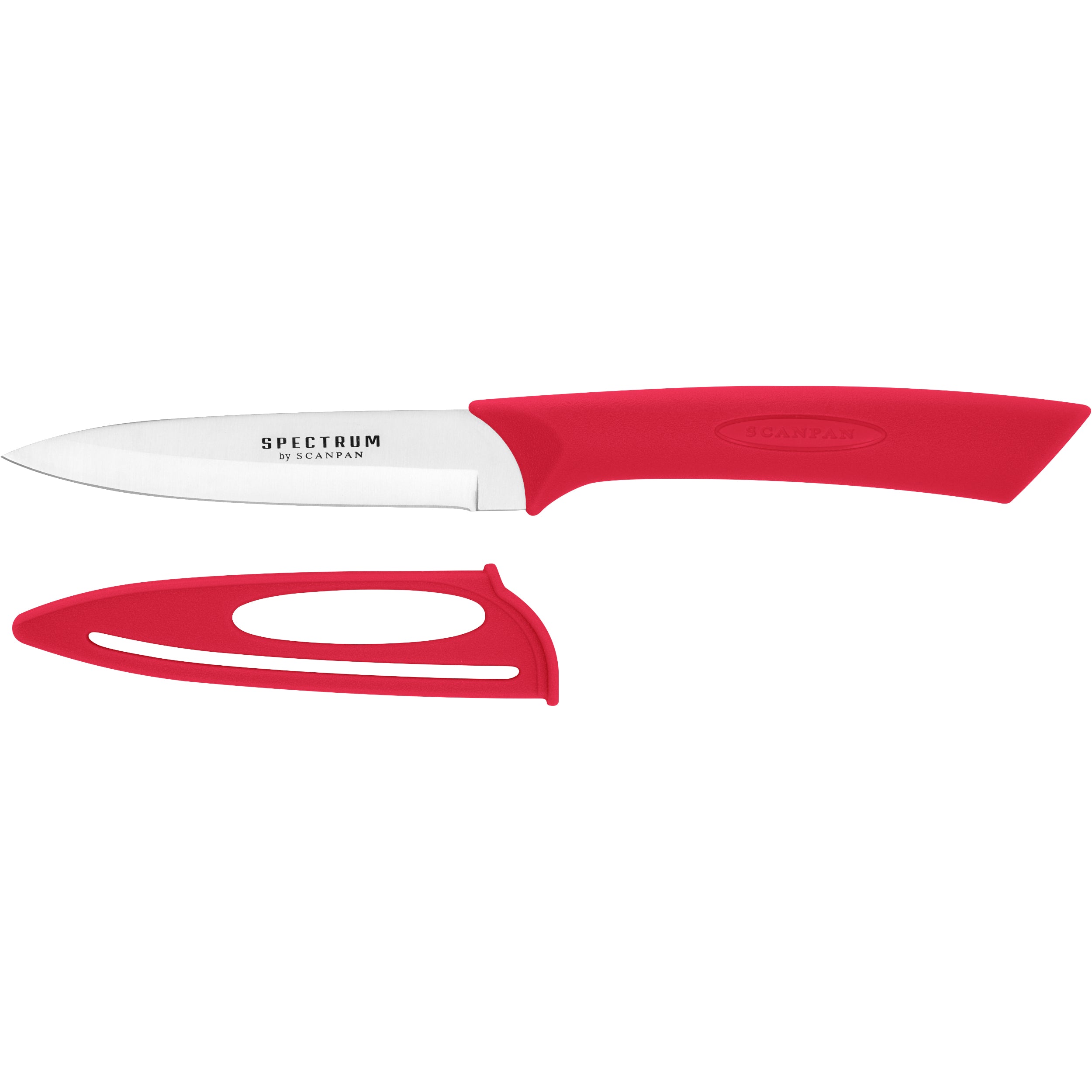 Scanpan Spectrum Vegetable Knife 10cm - Red