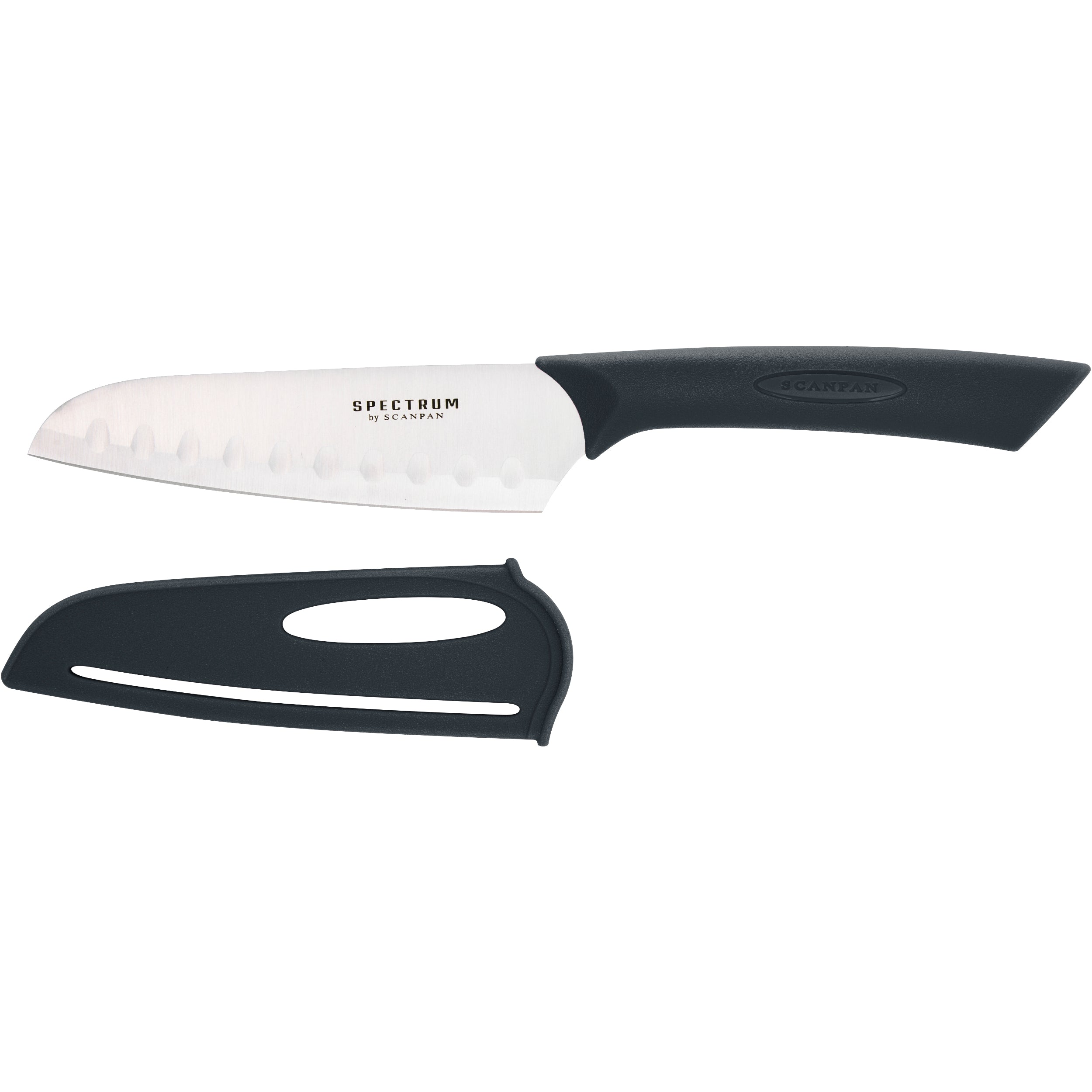 Scanpan Spectrum Santoku Knife 12.5cm - Black