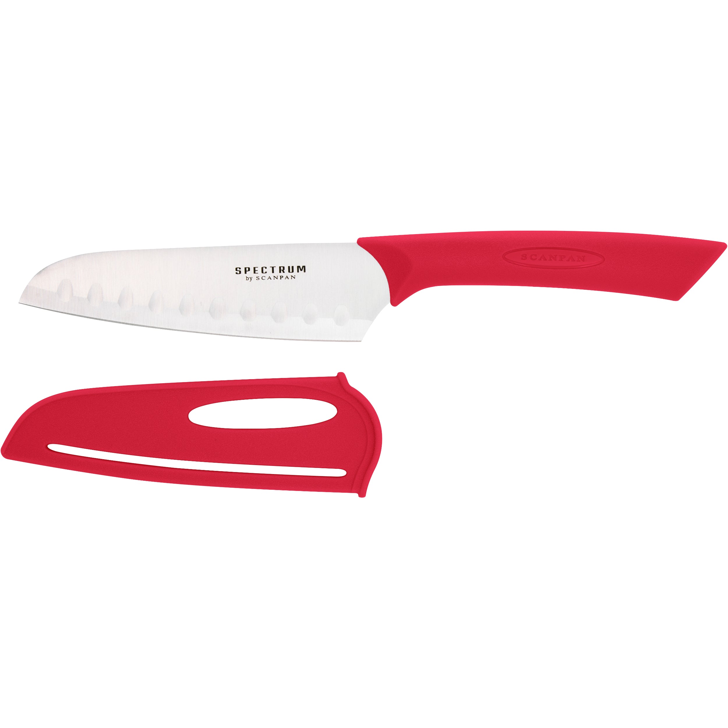 Scanpan Spectrum Santoku Knife 12.5cm - Red