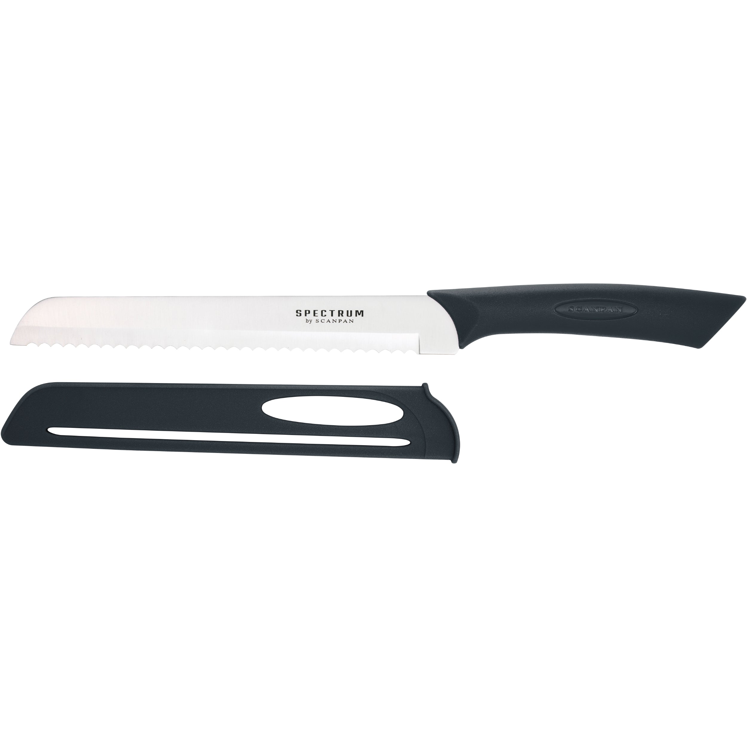 Scanpan Spectrum Bread Knife 20cm - Black